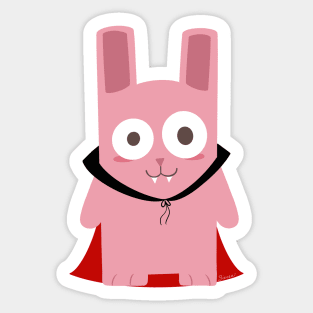 Vampire Freezer Bunny Sticker